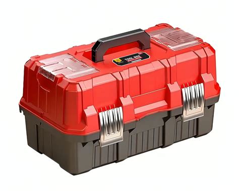 jpt small heavy duty metal tool box|JPT Tool Box with 34 Removable Compartments.